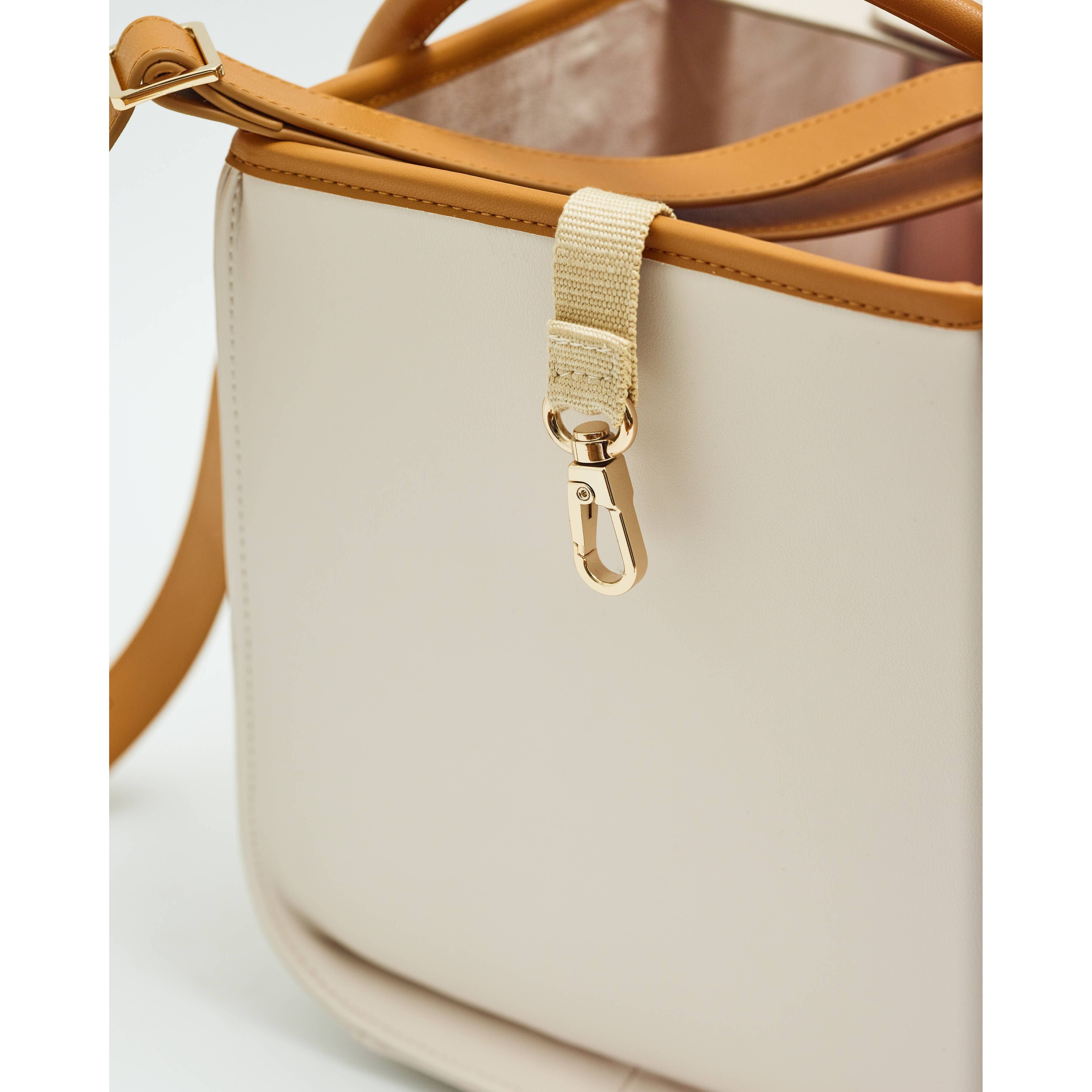 The V.I.PUP Collection Denim Victorian 88 & Gold Dog Carrier