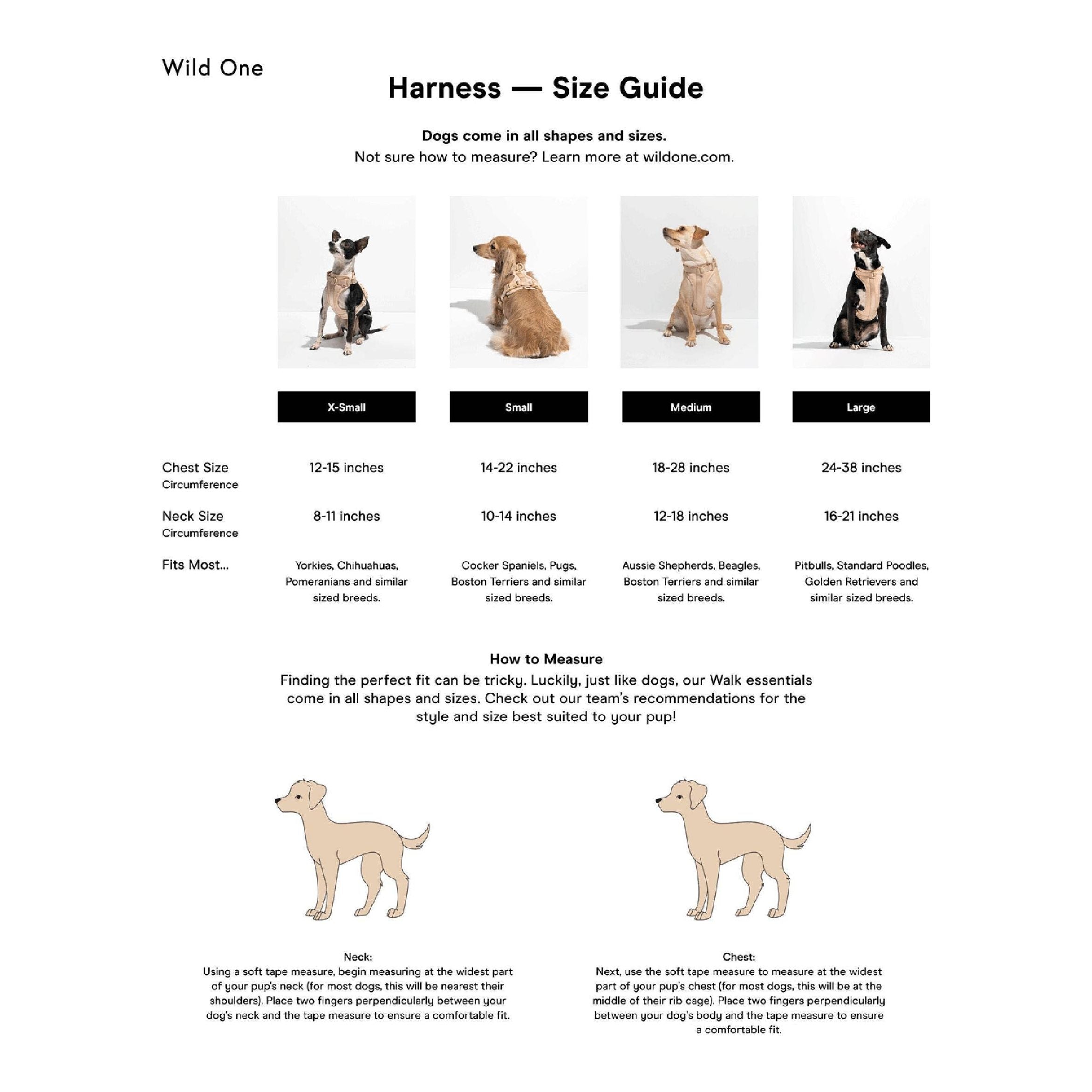 Wild One Adjustable Comfort Dog Harness