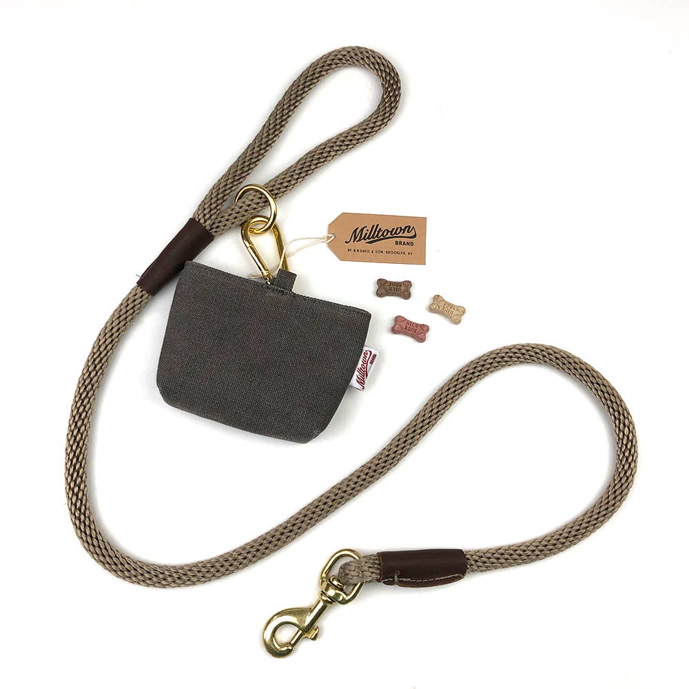 Milltown Brand Dog Treat Case - Pigment Washed Canvas