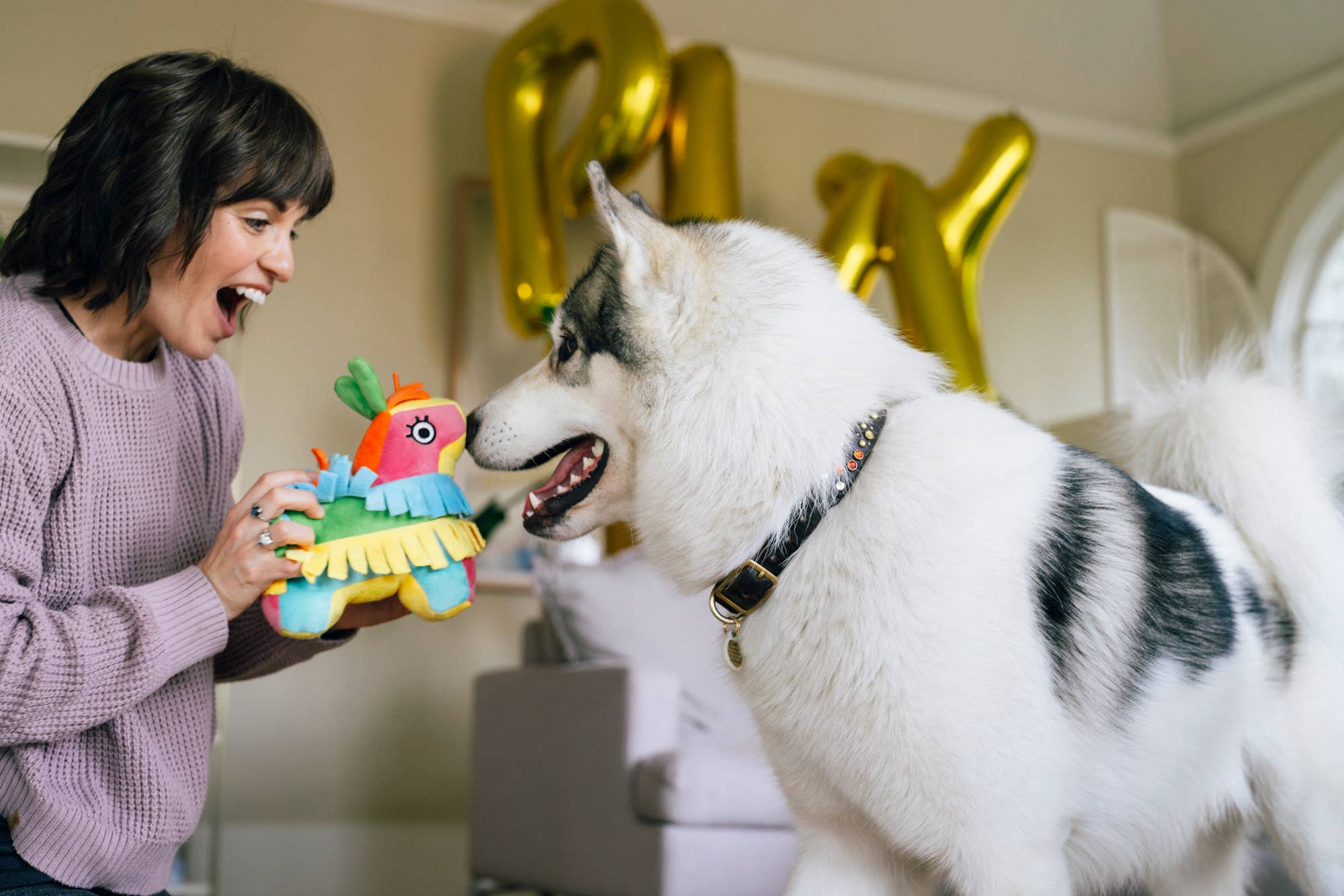 PLAY Party Animal Fiesta Fetch Piñata