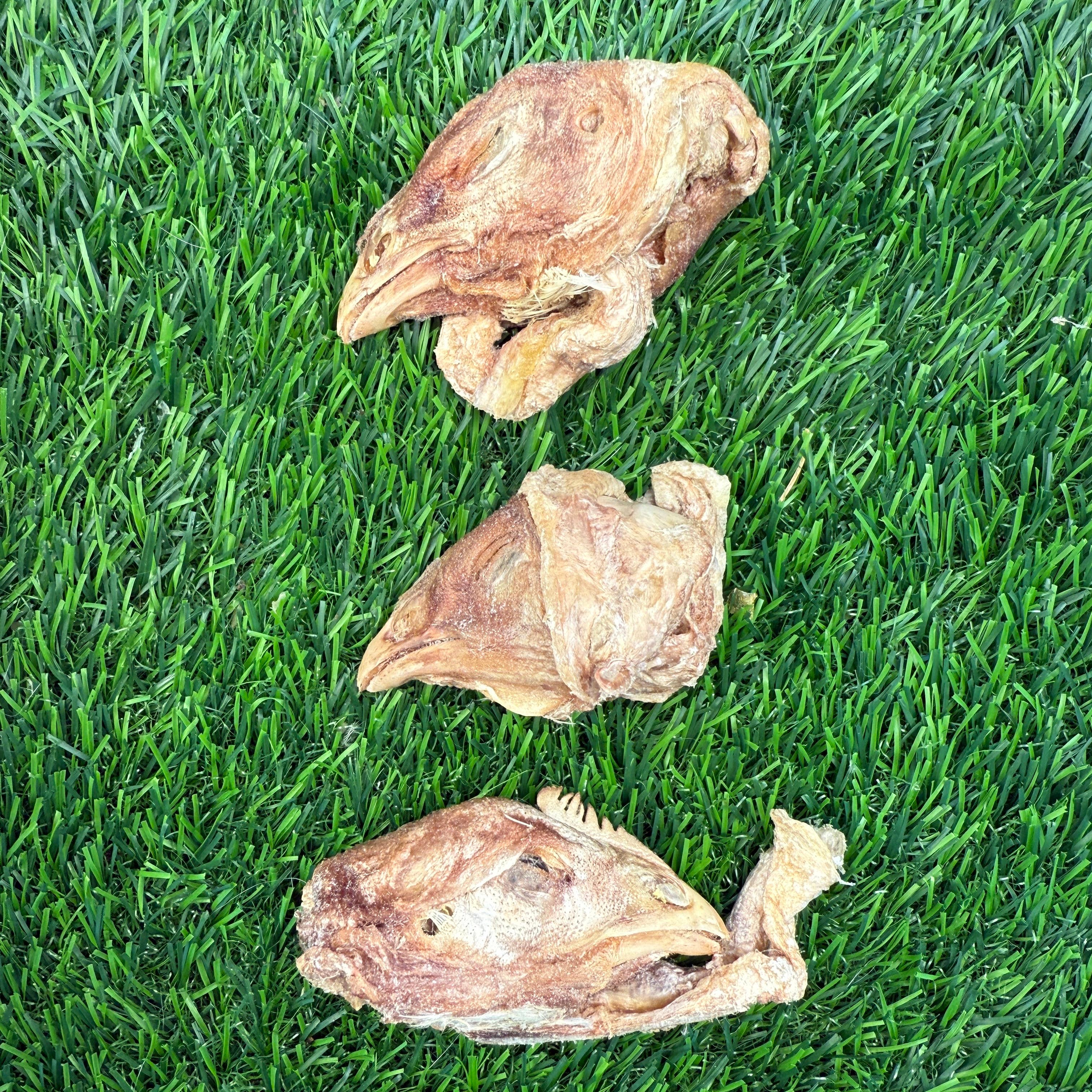 Golden Nibbles Chicken Head - Bag of 6