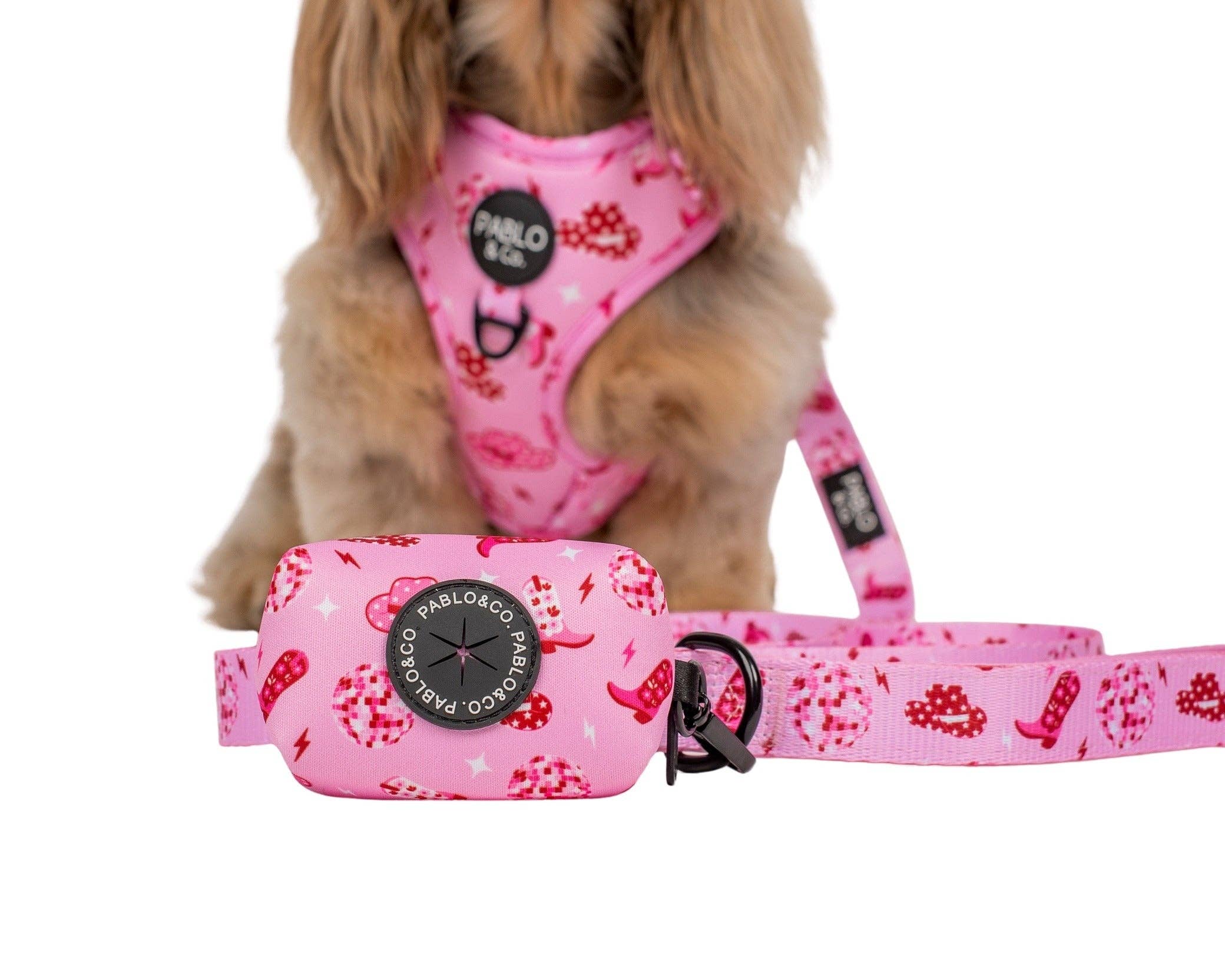 Pablo & Co Disco Cowgirl Poop Bag Holder