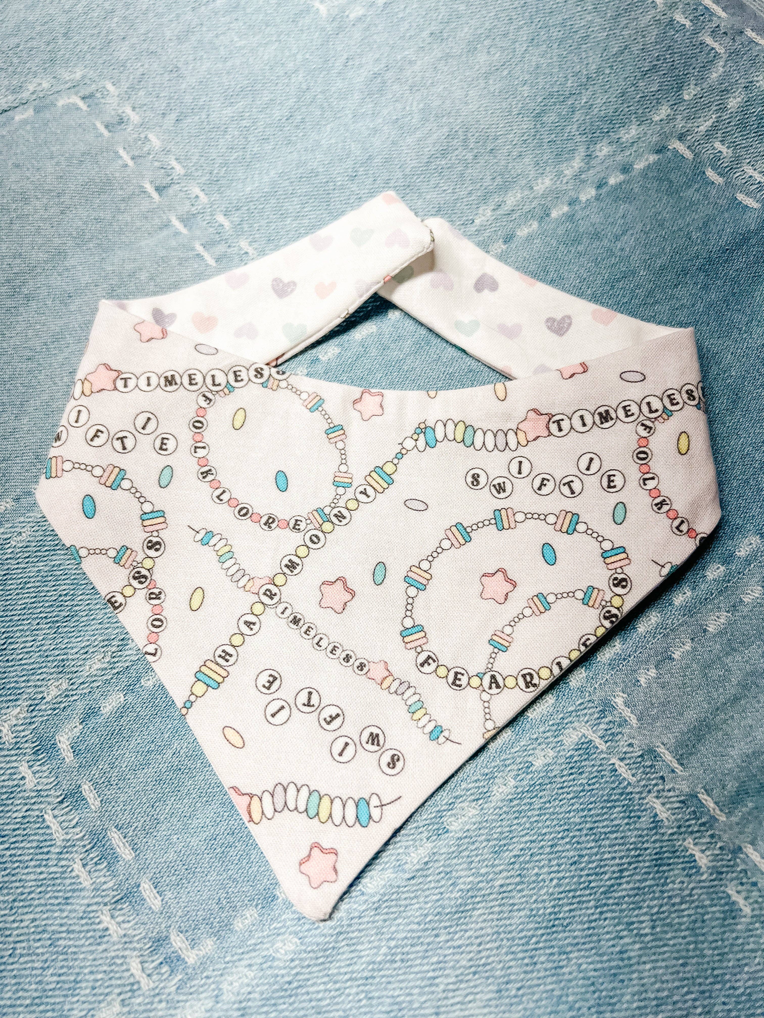 Friendship Bracelet Snap-On Reversible Bandana