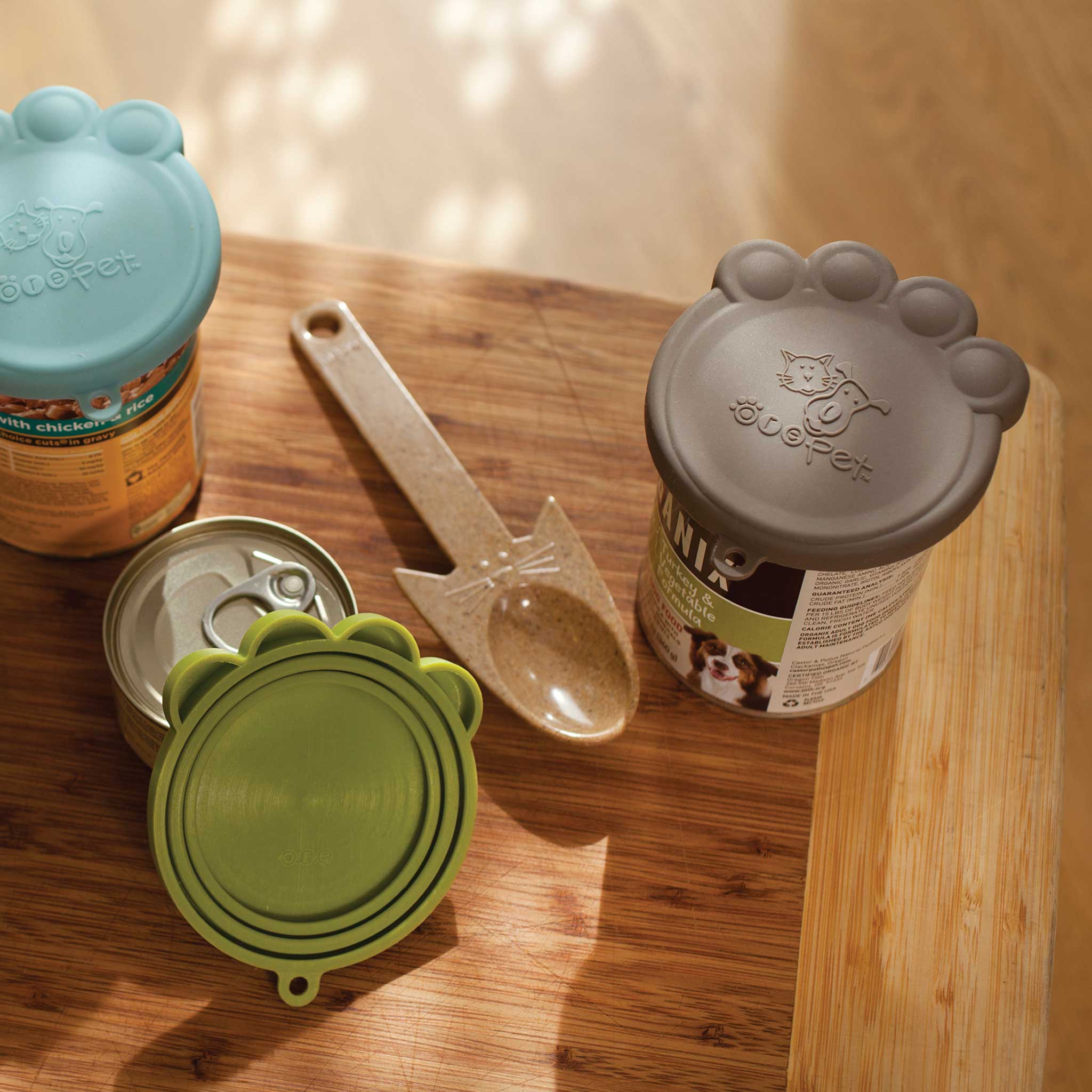 Speckle and Spot Can Cover Set | Brown & Light Brown