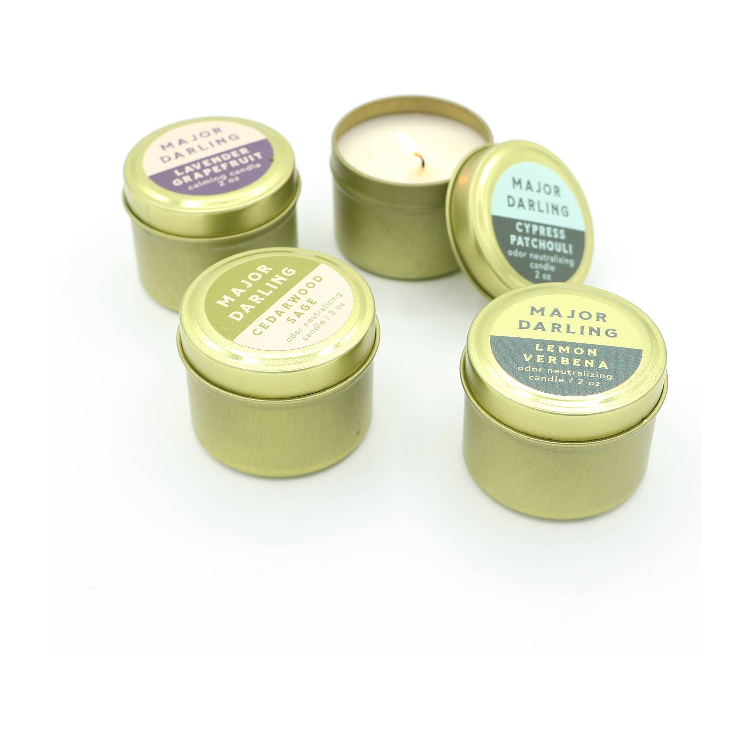 Major Darling Odor Neutralizing Candle