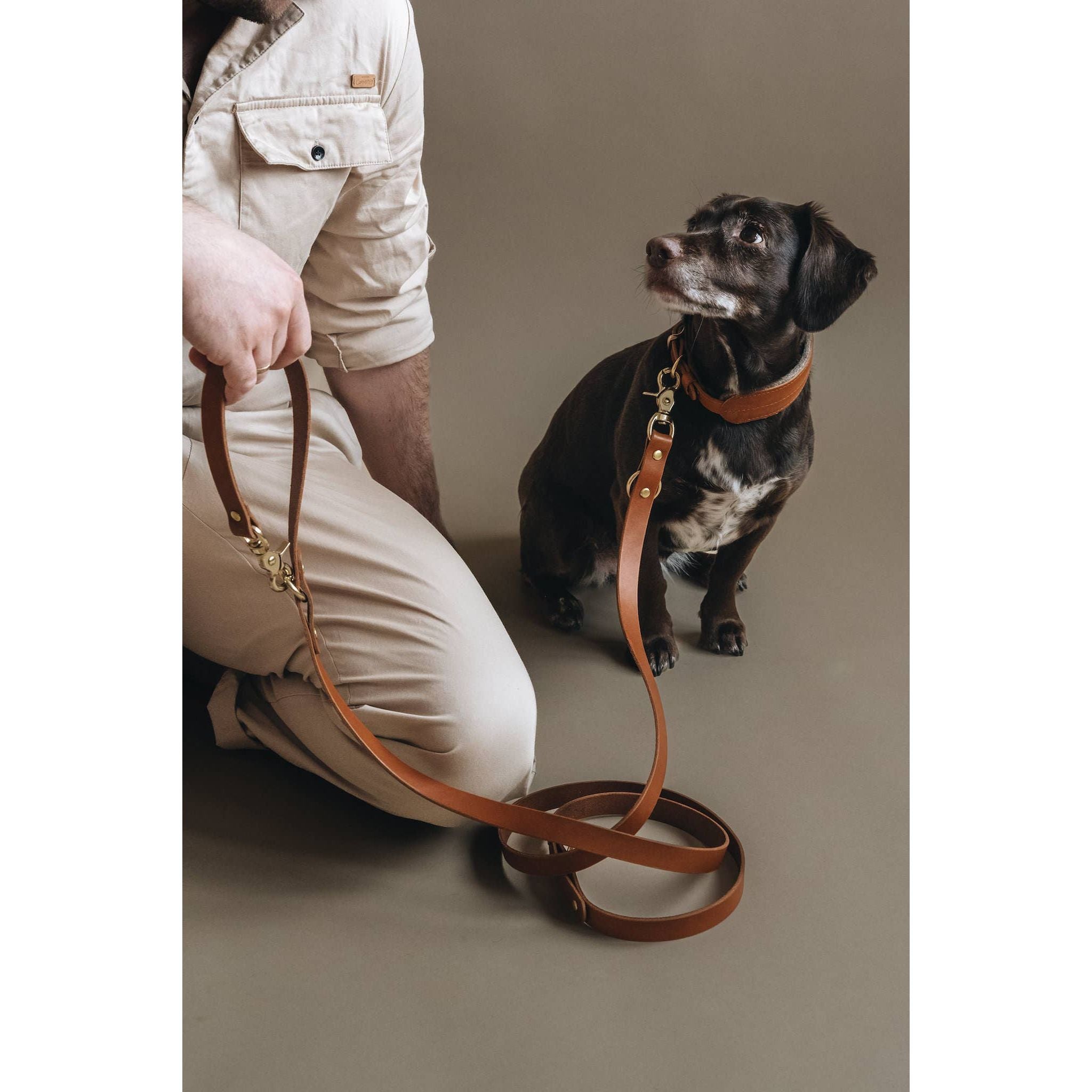BAND&ROLL Lasso Leather Leash