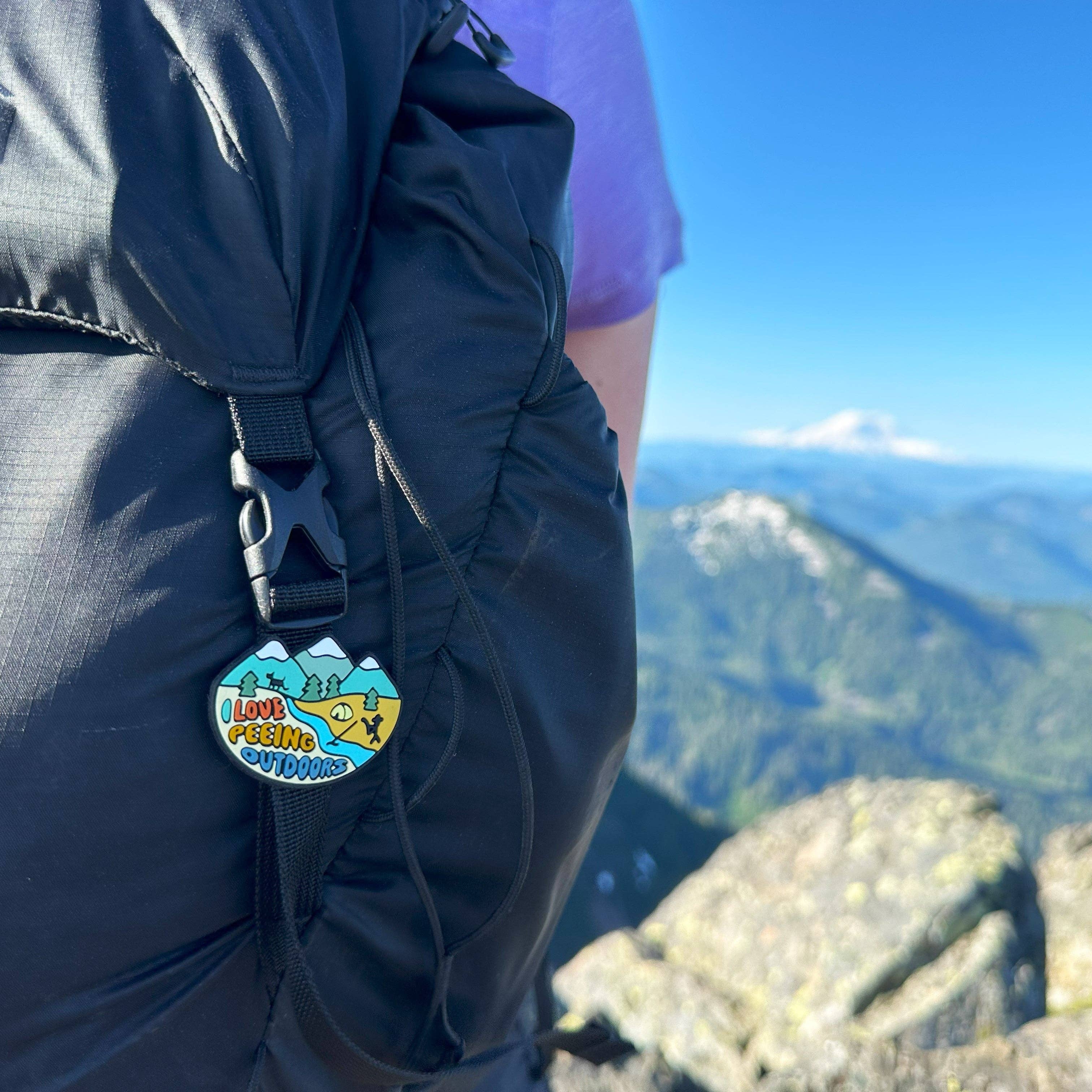 Jiby Peeing Outdoors