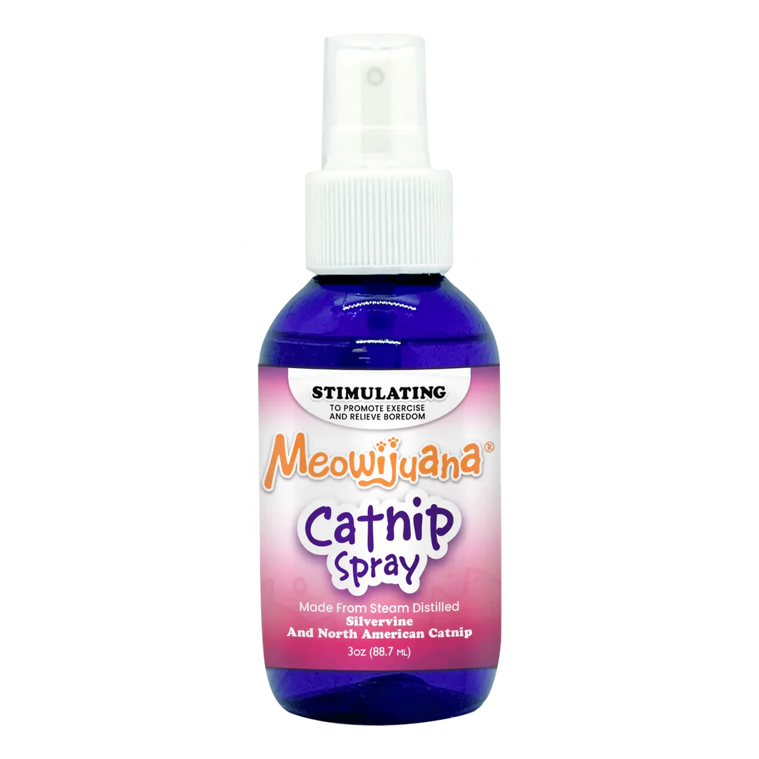 Meowijuana Catnip Spray With Silvervine 3oz