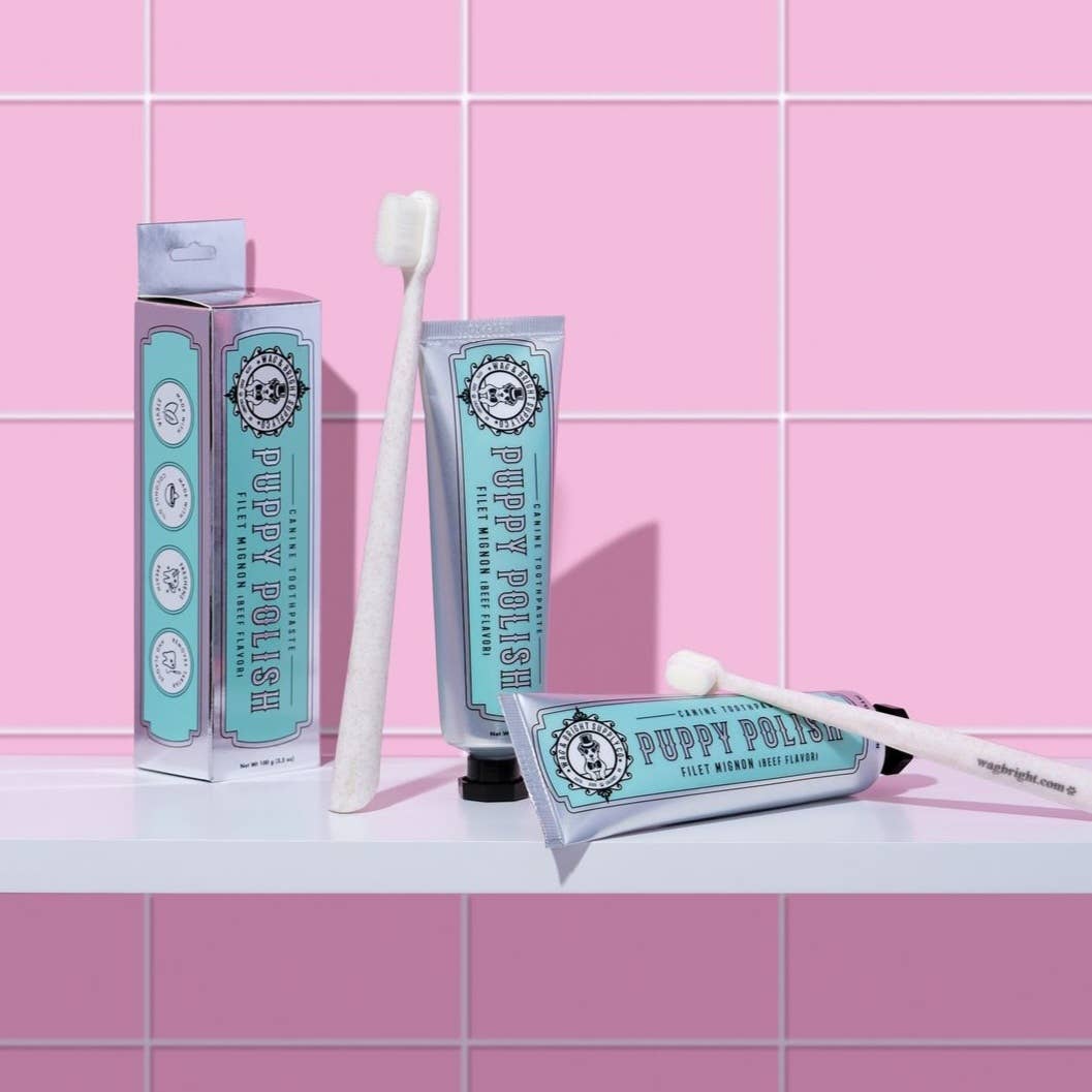 Puppy Polish Toothpaste - Old Fashioned Peanut Butter