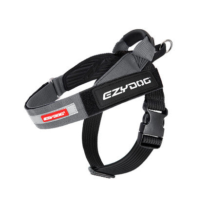 EzyDog Express Harness Gray