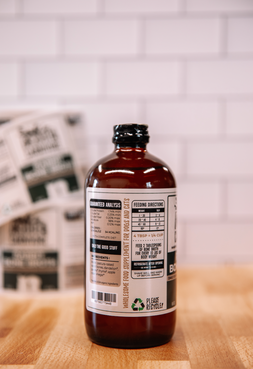 Crude Carnivore Rbbit Bone Broth 16oz