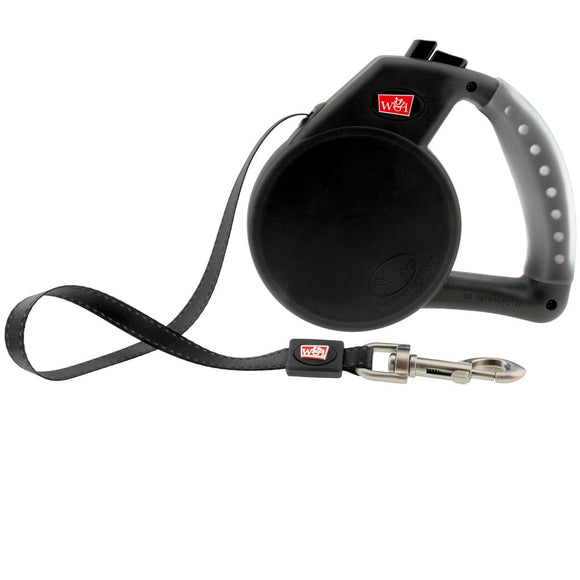 Wigzi Gel Leash-Retractable Black