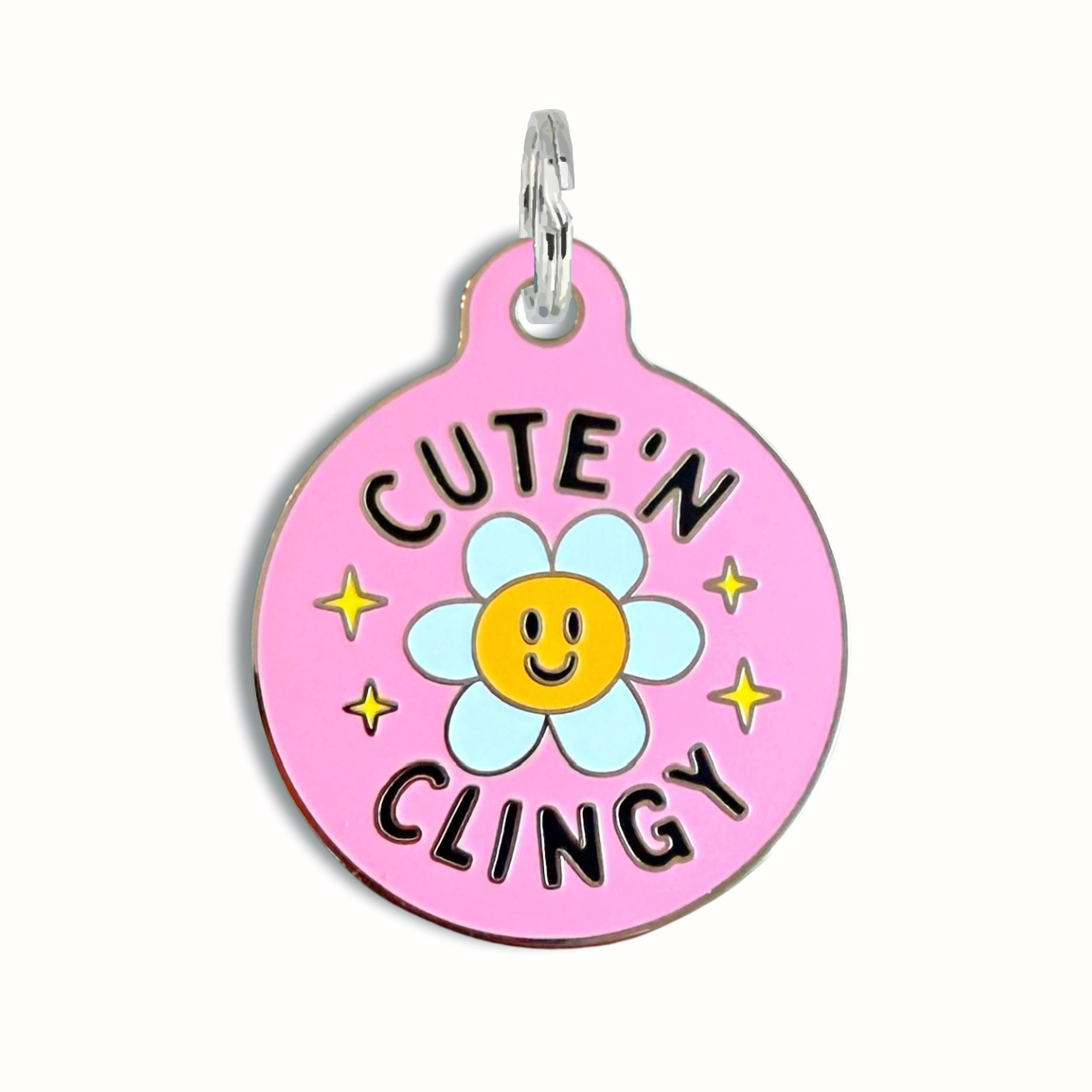 Bad Tag Cute N Clingy Pink
