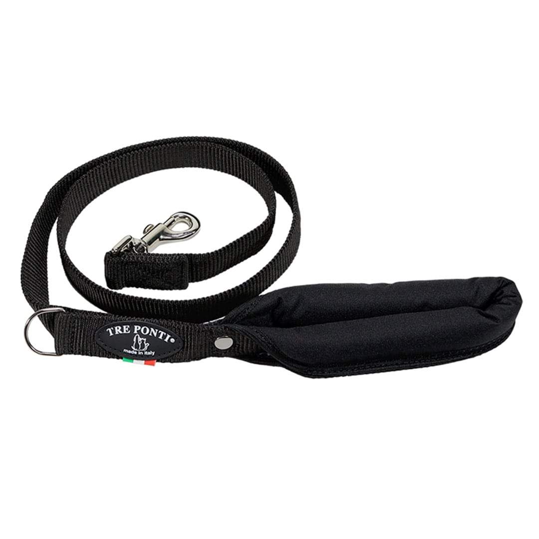 Tre Ponti Single Handle Leash Black