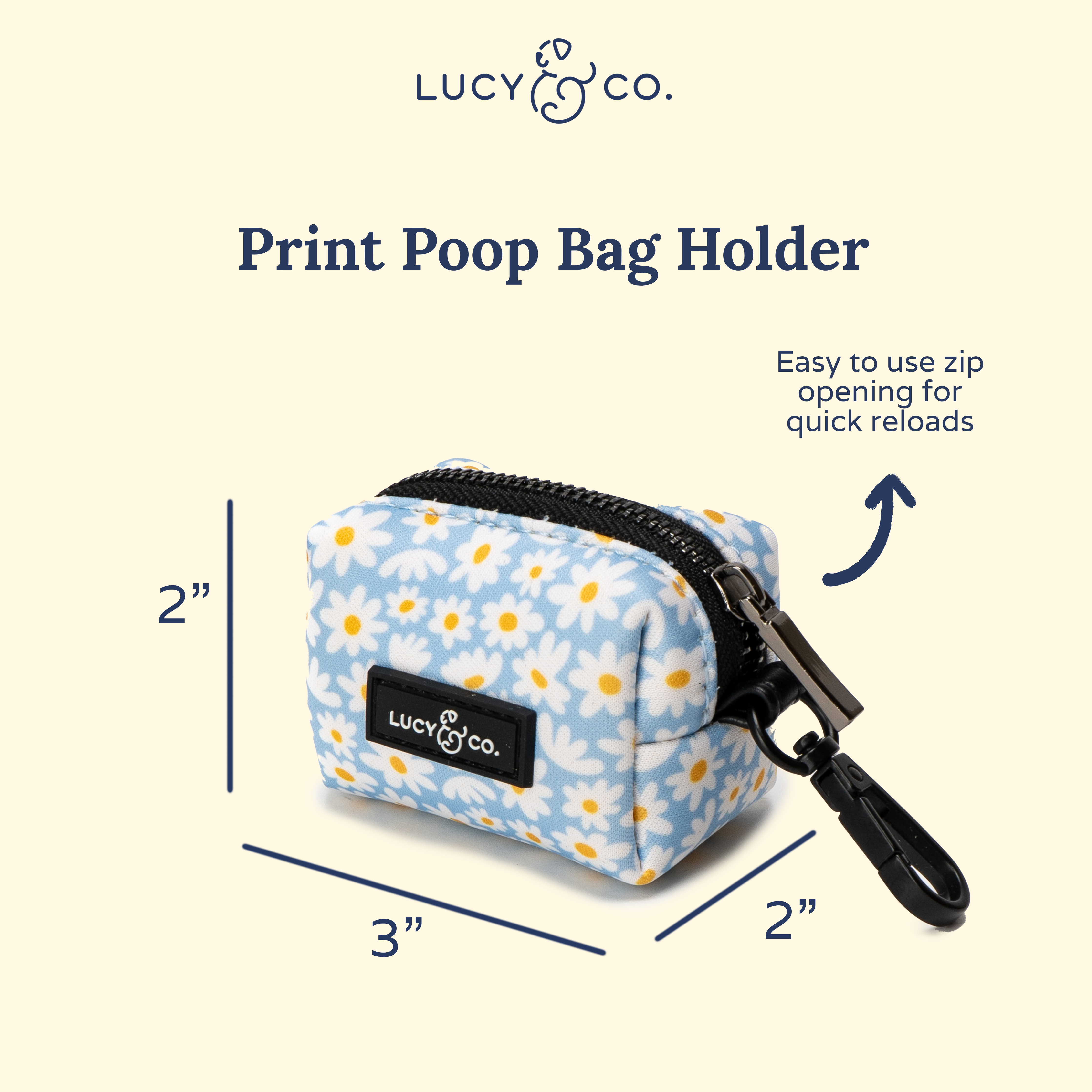 Lucy & Co Simply Splendid Poop Bag Holder