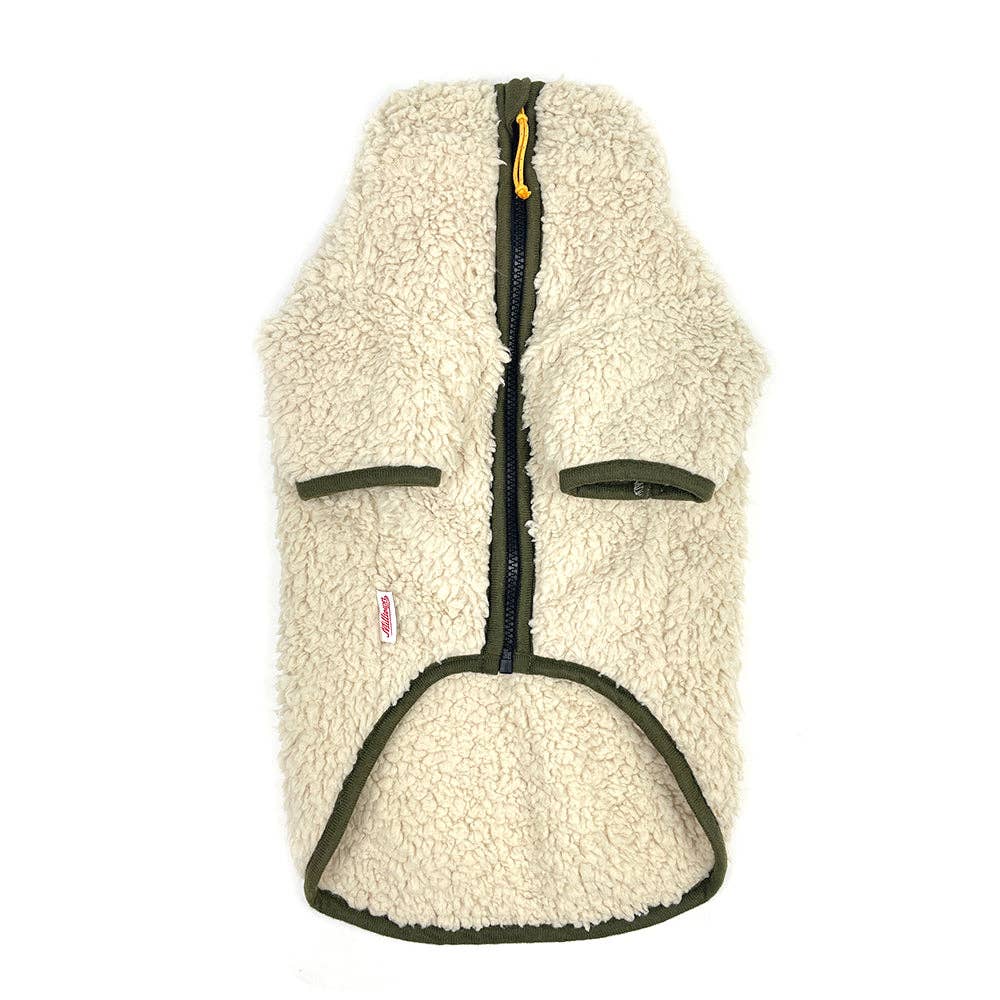 Sherpa Fleece Dog Coat