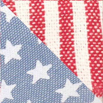 Foggy Dog Stars and Stripes Summer Dog Bow Tie