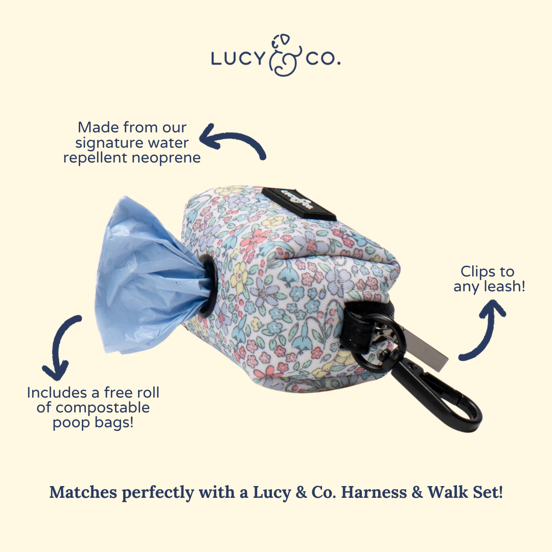 Lucy & Co Ditsy Daydream Poop Bag Holder