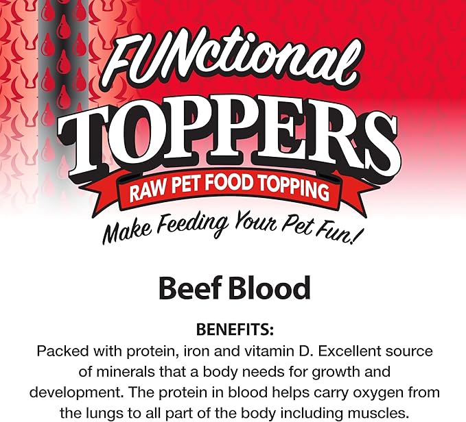 NorthWest Naturals Freeze Dried Beef Blood 3.5oz