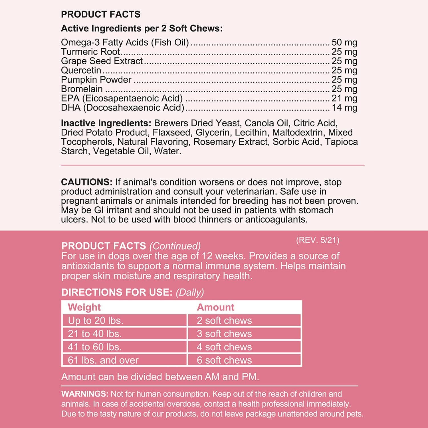 Chew + Heal Allergy Chews with Antioxidants