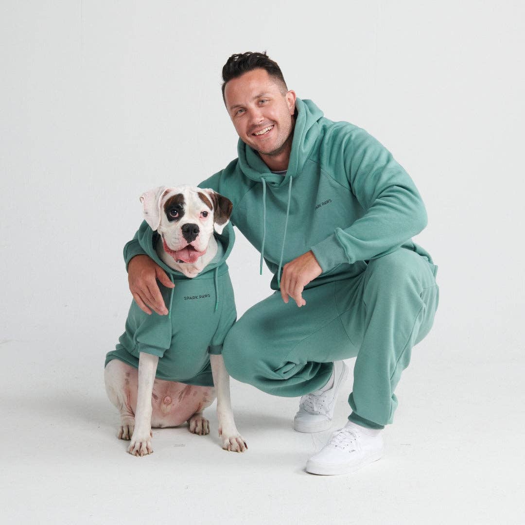 SparkPaws Essential Human Hoodie - Teal