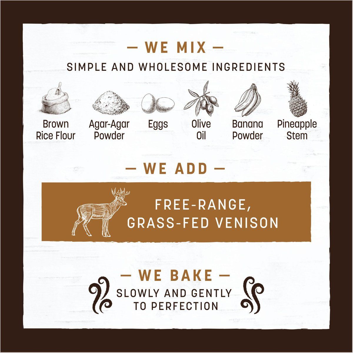 Earth Animal Dog No Hide Venison Strips 4-Pack
