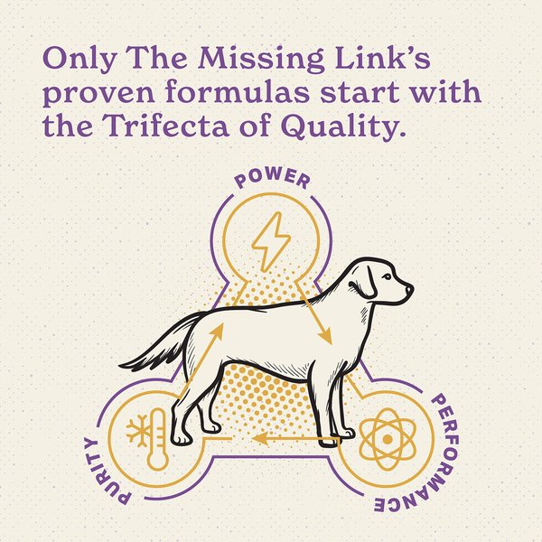 Missing Link Ultimate Canine Senior Health Formula Dog Supplement 1lbs