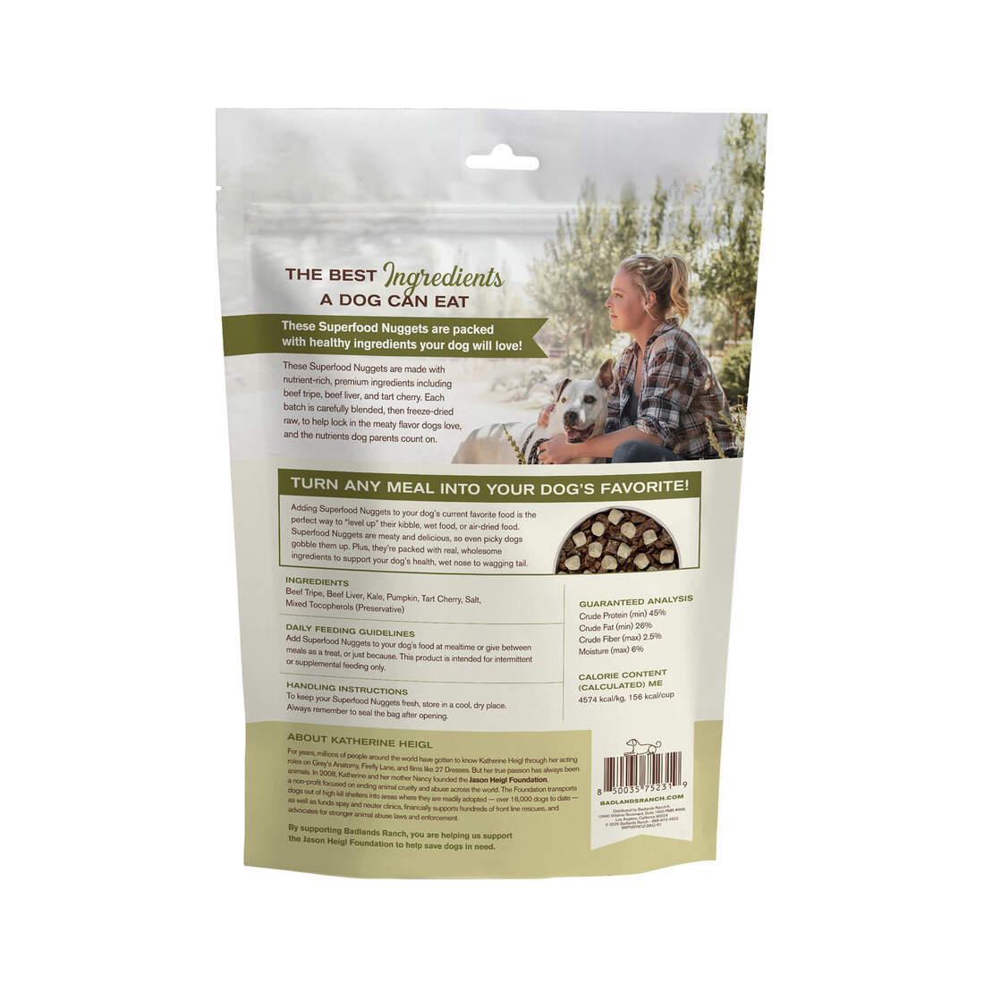 Badlands Ranch Superfood Nuggets Beef Tripe & Kale 8oz