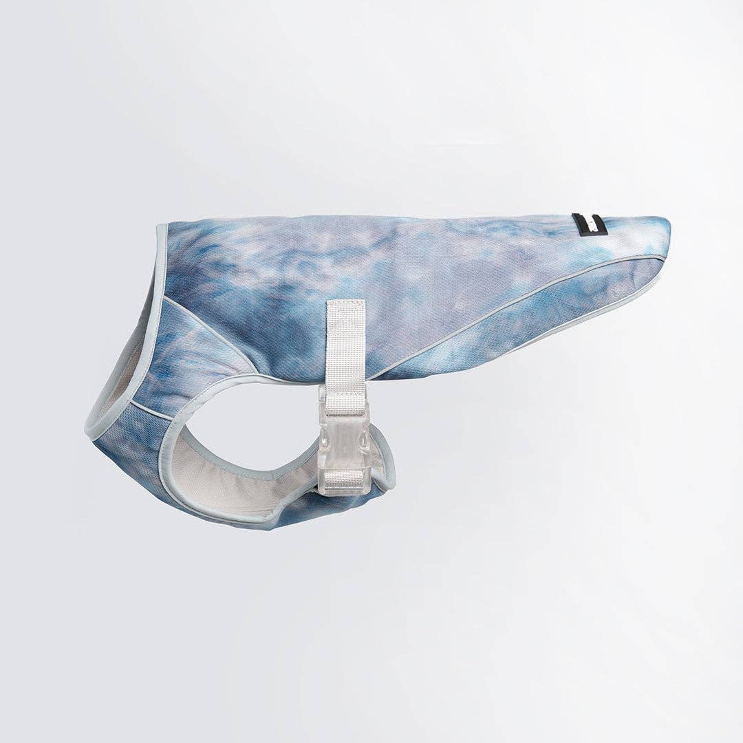 SparkPaws Dog Cooling Vest - Ice Blue