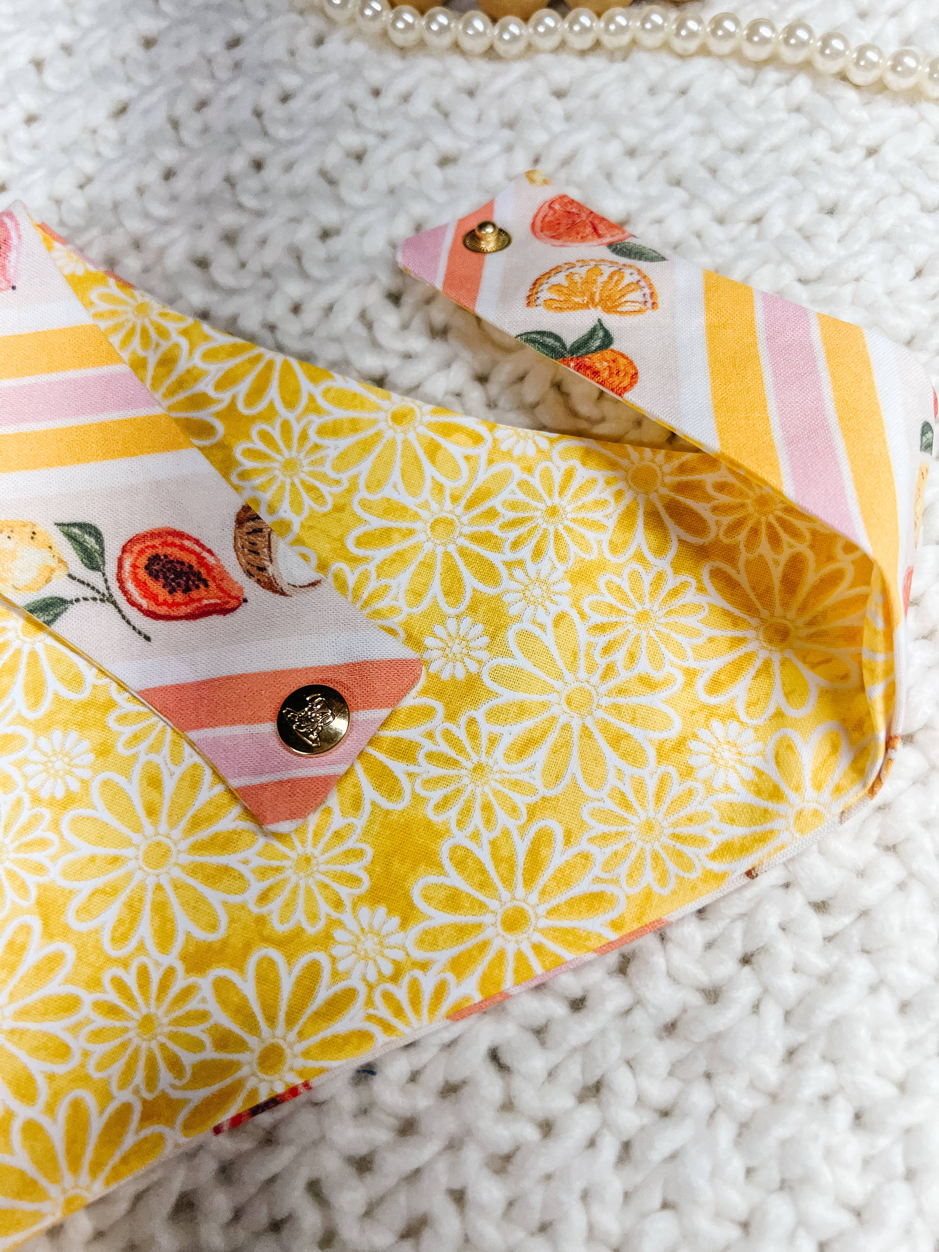 Stella Loo Fruit Snap-On Reversible Bandana