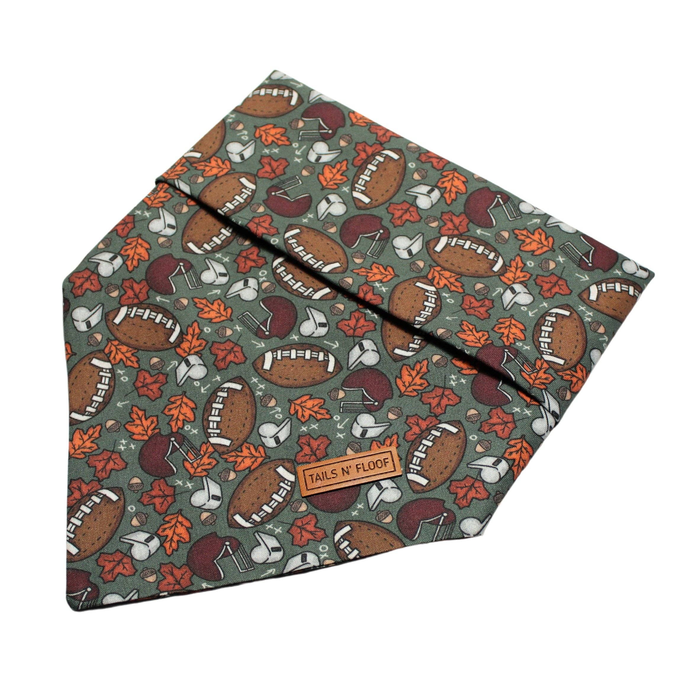 Tails N' Floof Football Season Bandana