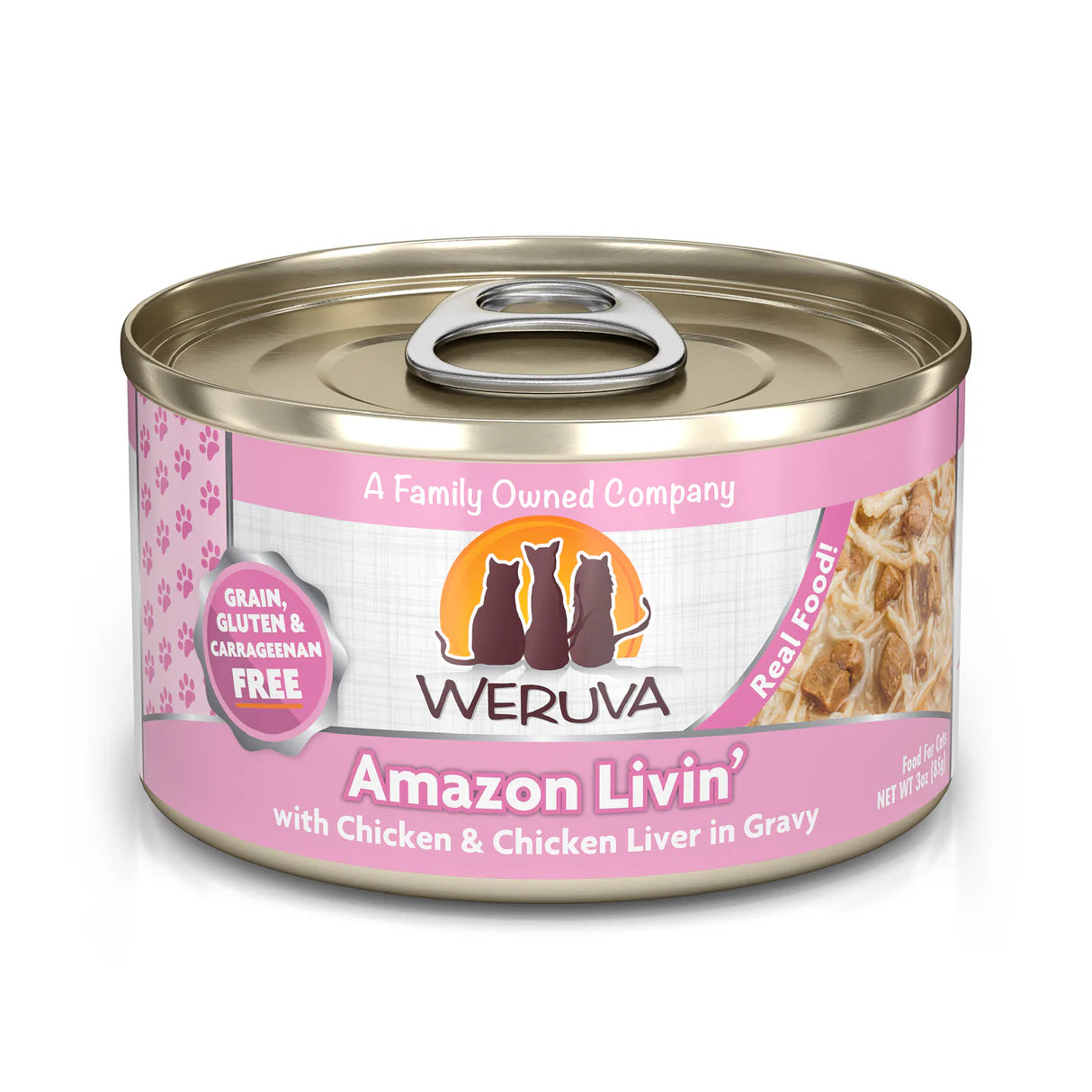 Weruva Cat Amazon Livin' 3oz