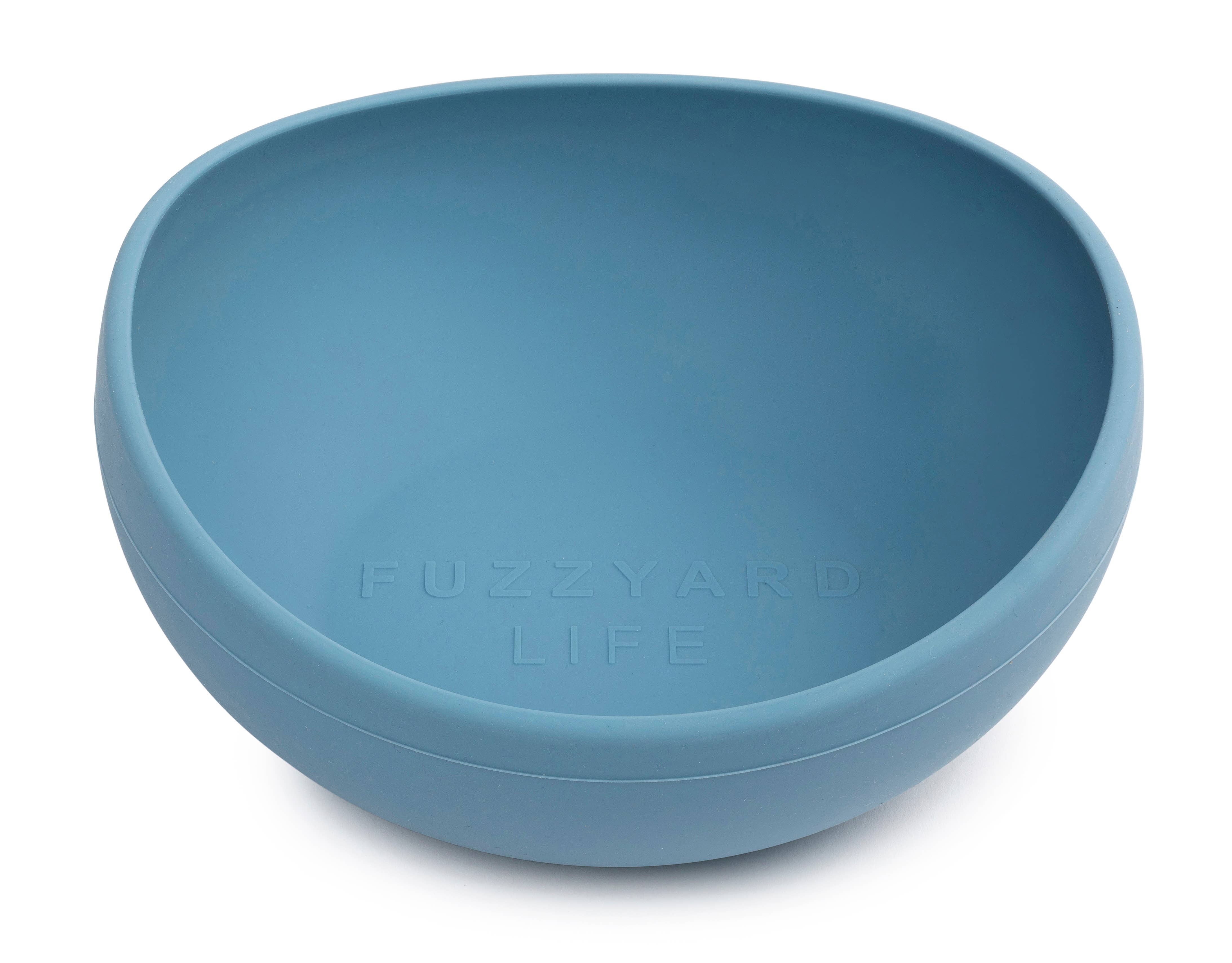 FuzzYard Life Silicone Bowl - French Blue L