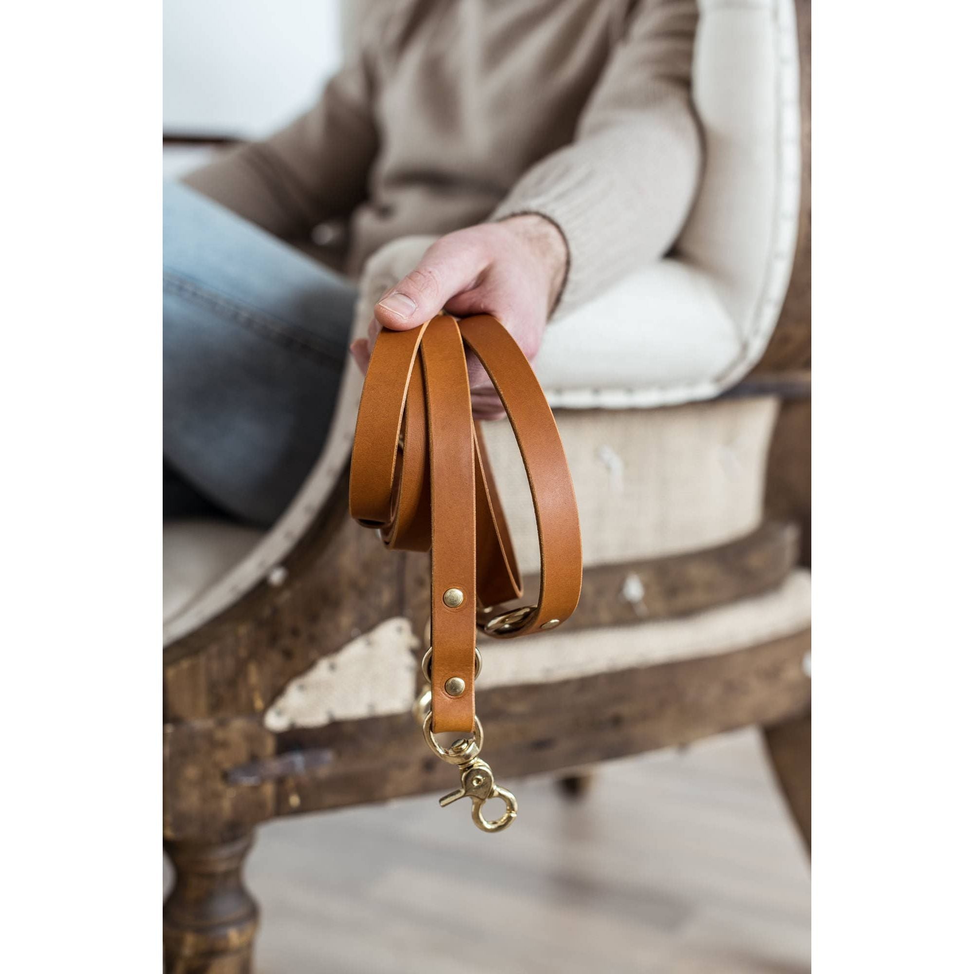 BAND&ROLL Lasso Leather Leash