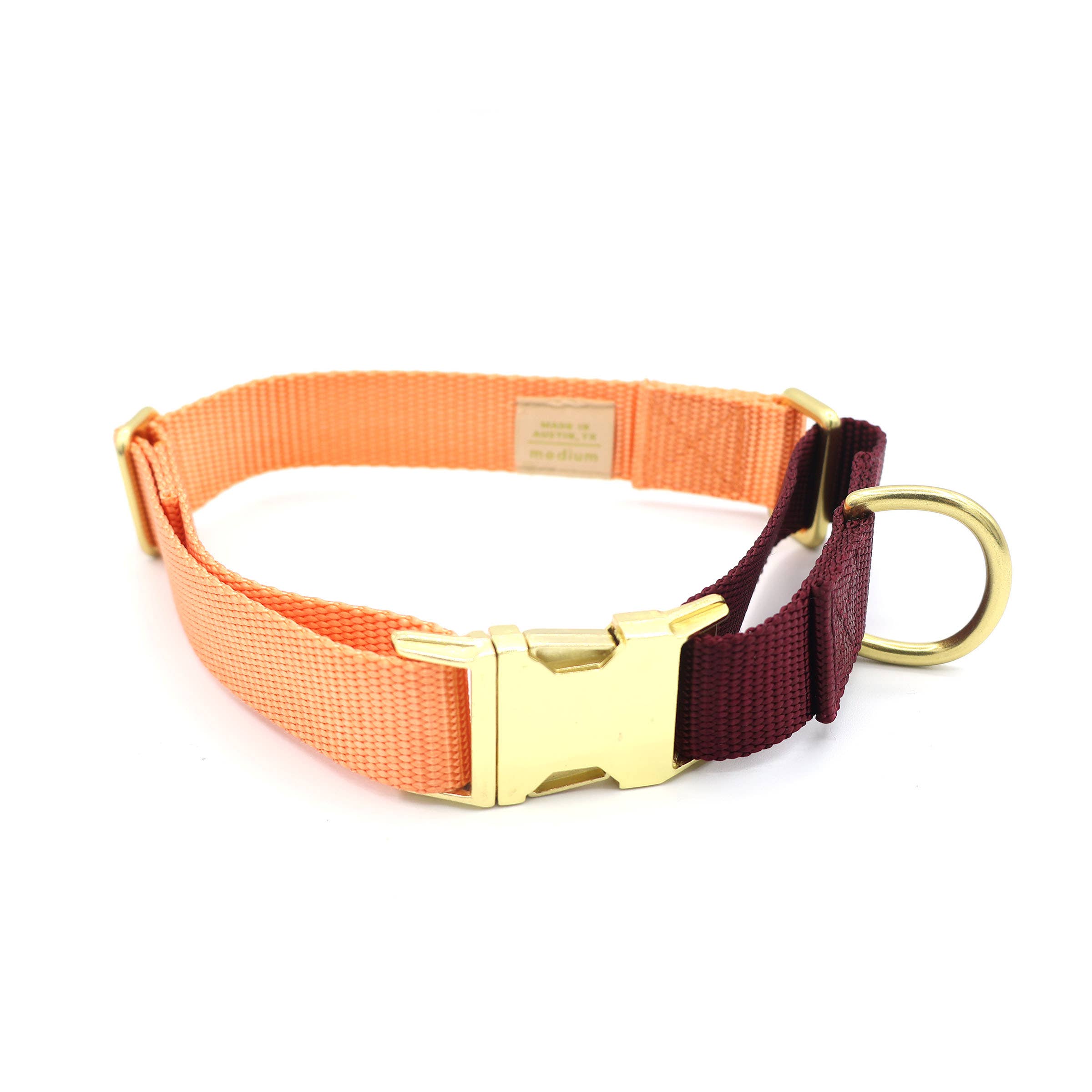 Major Darling Quick-release Martingale Collar / Brass Snap