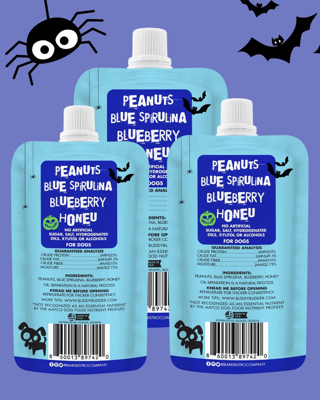 Bark Bistro Blue Boo Peanut ButterÂ