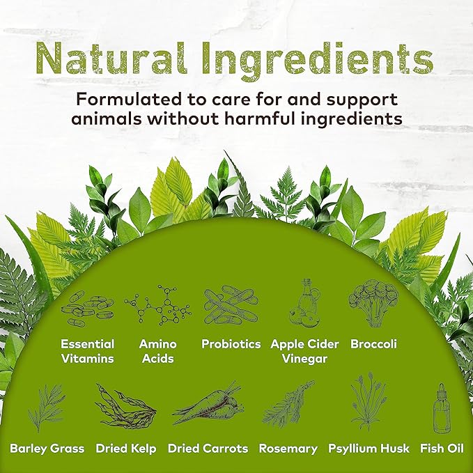 Earth Animal Dog Cat Daily Raw Food Supplement 1lbs