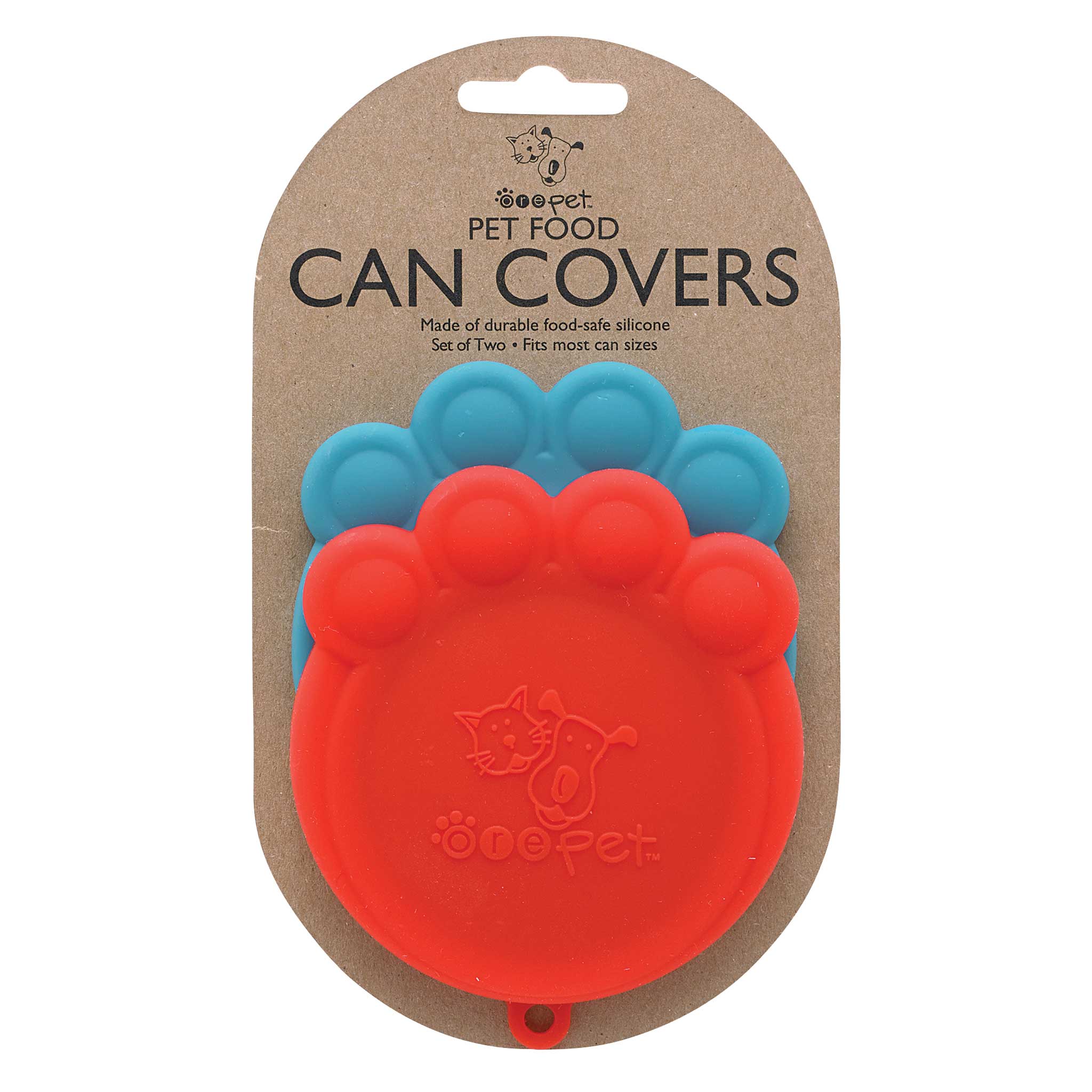 Speckle and Spot Can Cover Set | Red & Blue