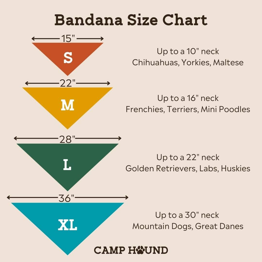 Camp Hound Cherry Dog Bandana