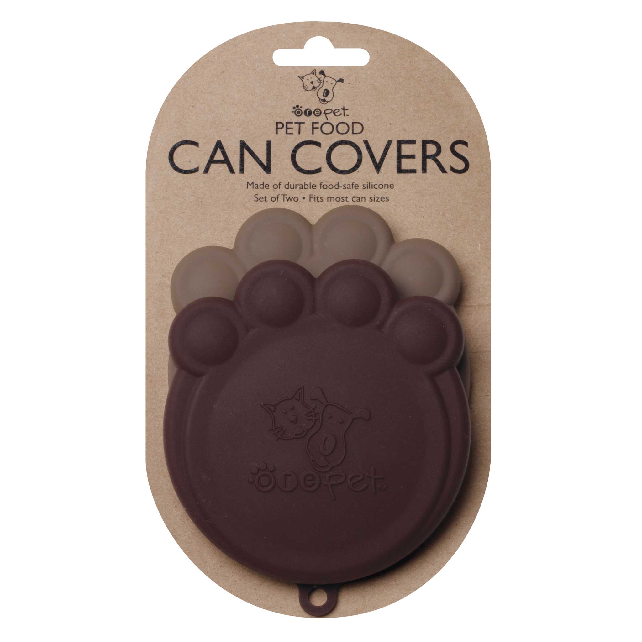 Speckle and Spot Can Cover Set | Brown & Light Brown