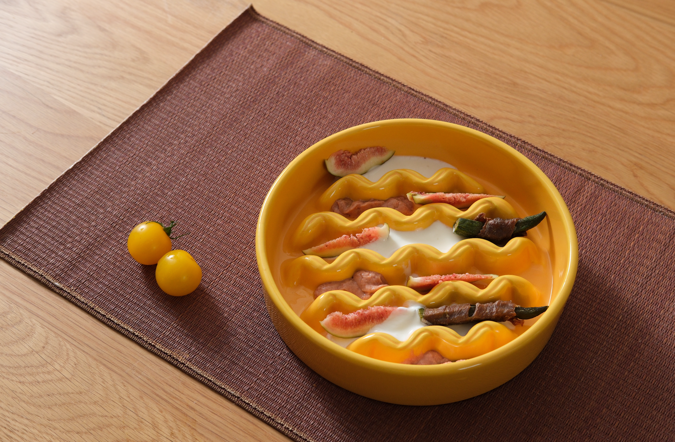 Pehom Macaroni Slow Feeder Dog Bowls - Purple