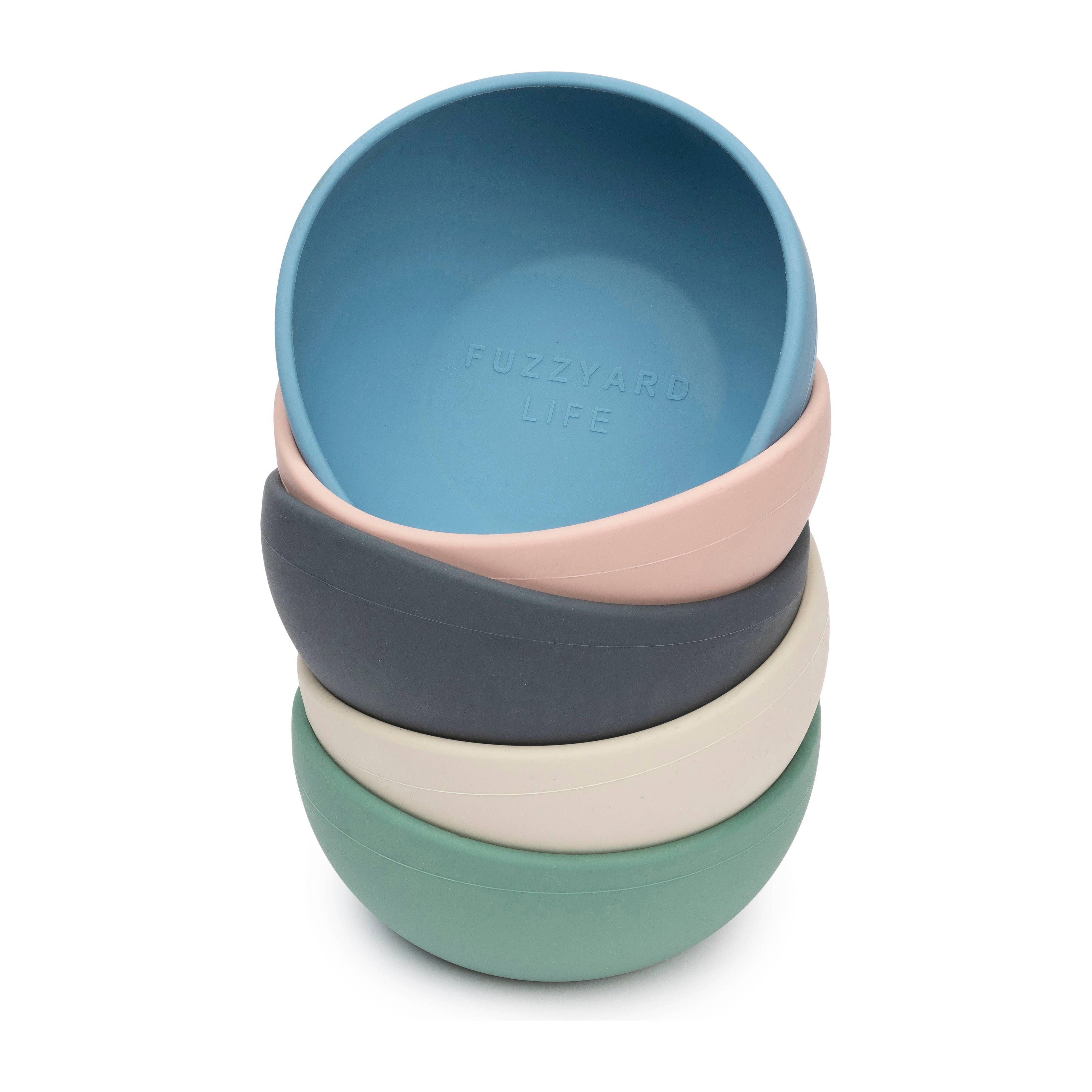 FuzzYard Life Silicone Bowl - Sandstone L