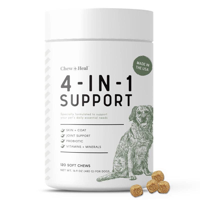 Chew + Heal 4-IN-1 Support Supplement