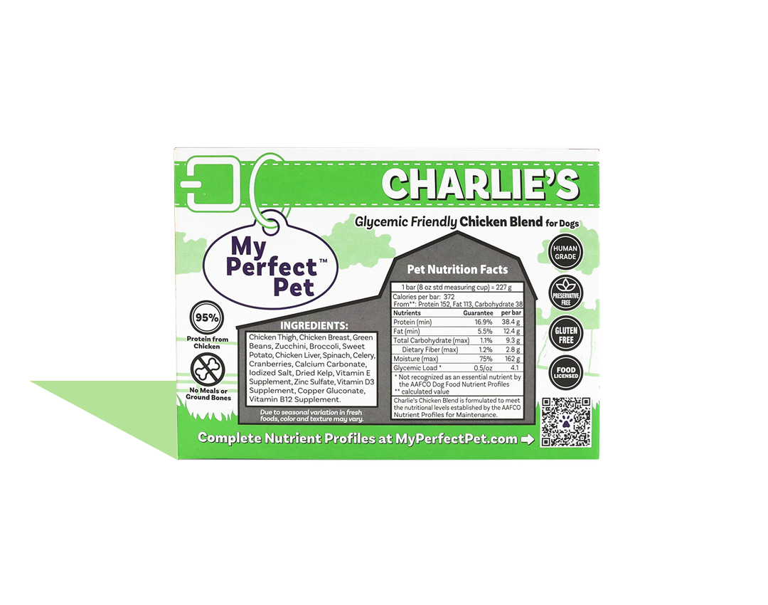 My Perfect Pet Charlie's Low Glycemic Chicken 4lb