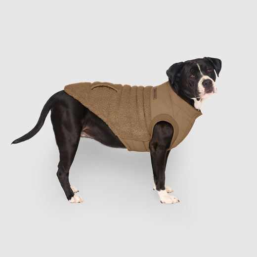 Canada Pooch Cool Factor Puffer Jacket Tan