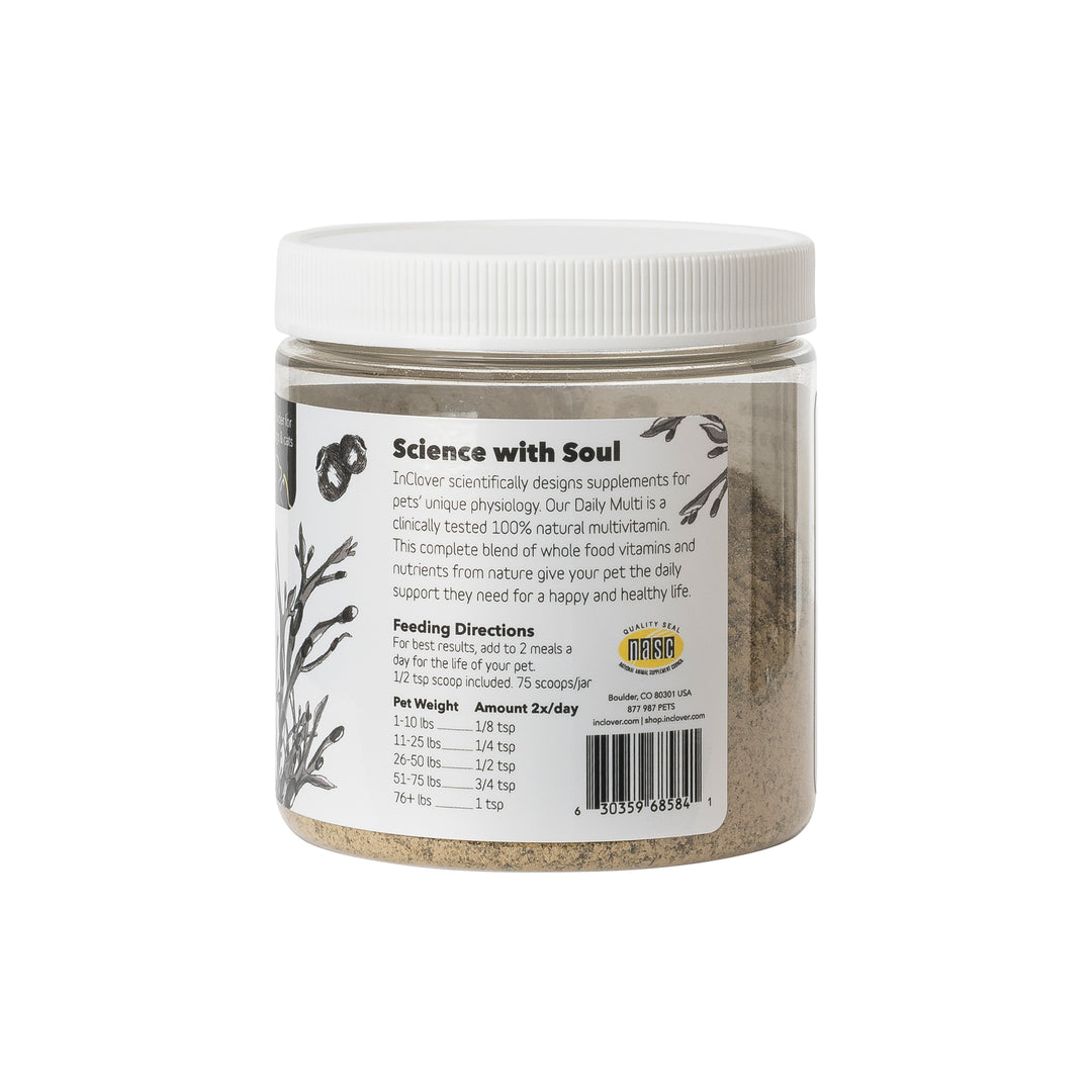 InClover Dog Cat Daily Multi Powder 100 Grams
