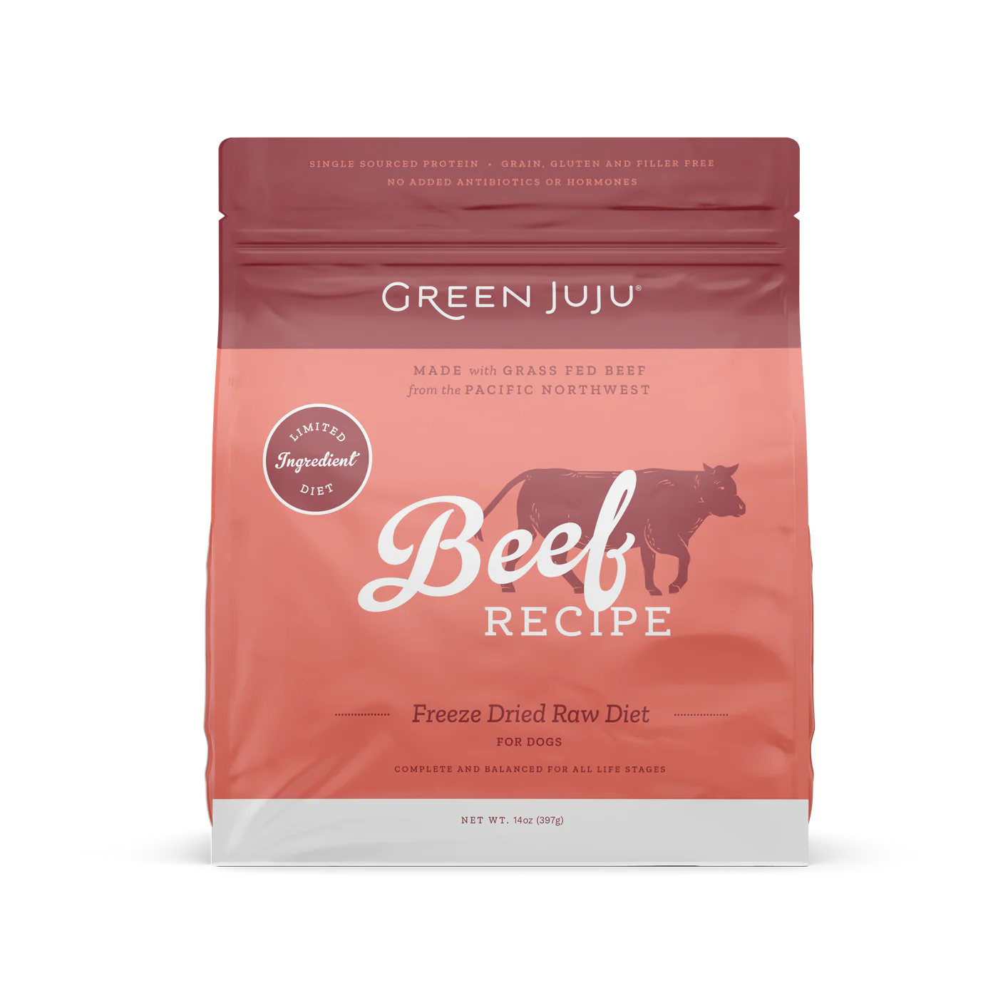 Green Juju Dog Limited Ingredient Diet Beef FD 14oz