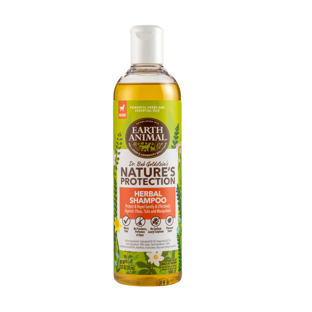 Earth Animal Natures Protection Flea Tick Shampoo 12oz