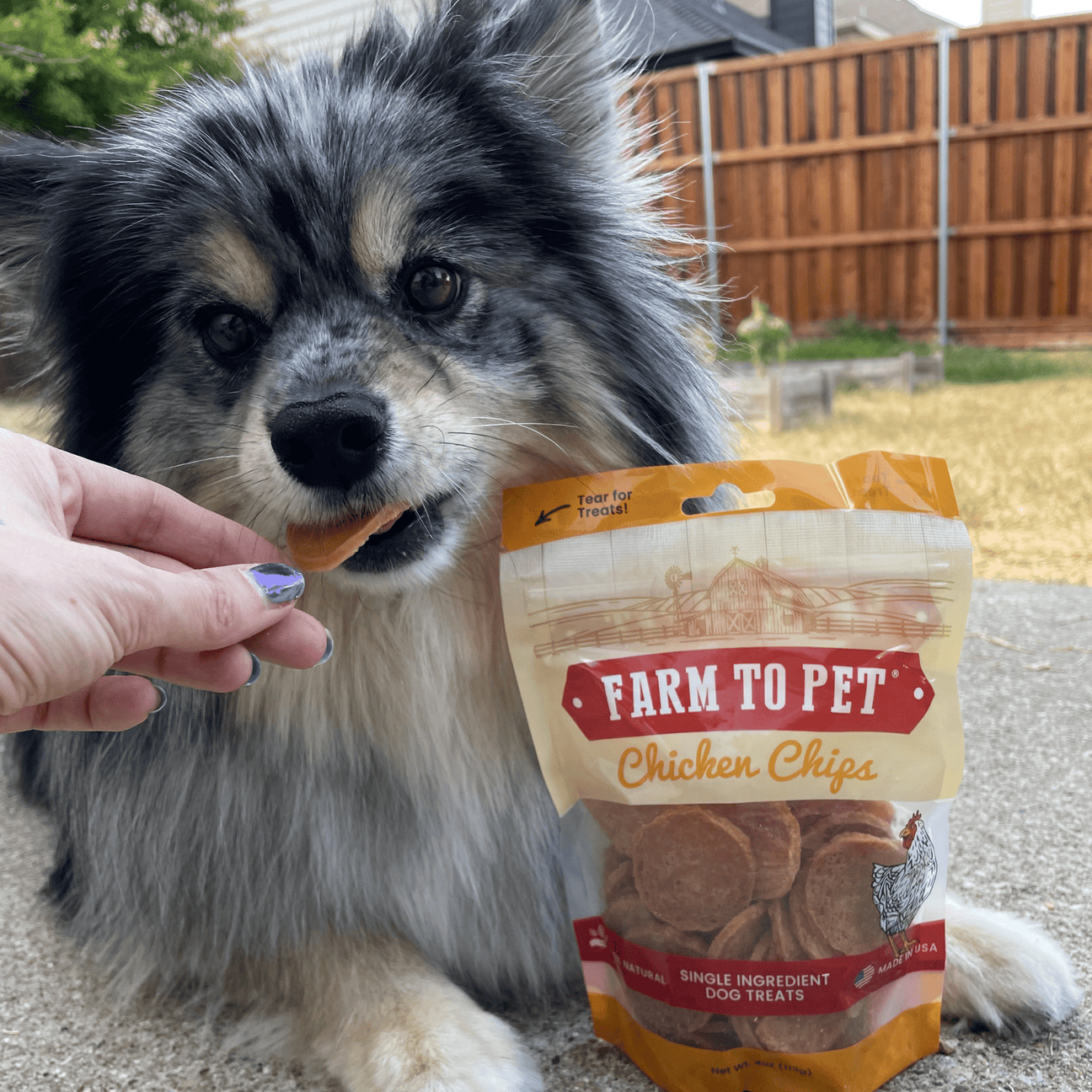 Farm To Pet Single Ingredient Chicken Chips