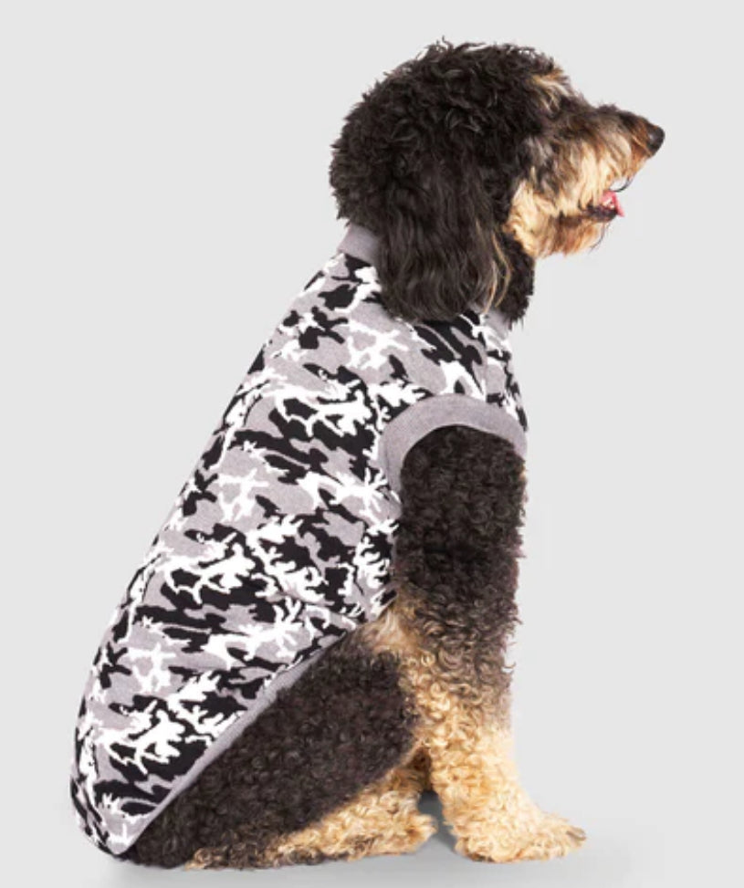Canada Pooch Glow-In-The-Dark Sweater Camo